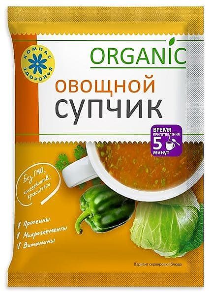 Суп-пюре "Компас здоровья" (овощной) - 30гр
