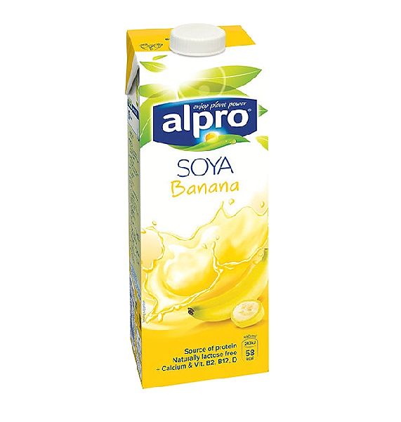Напиток соево-банановый обогащенный кальцием и витаминами ALPRO - 1л