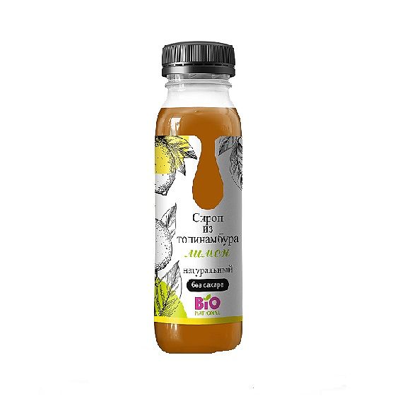 Сироп натуральный "Bio national" из топинамбура 70% (Лимон) - 250мл